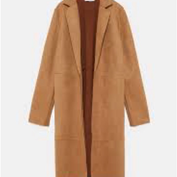 ZARA faux long suede jacket - Picture 5 of 15